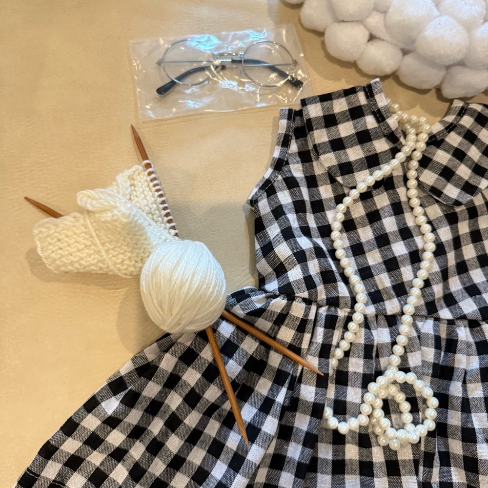 luosh Newborn Photo Props Cosplay Grandma Hat Baby Photography Clothes Costume - Picture 4 of 7